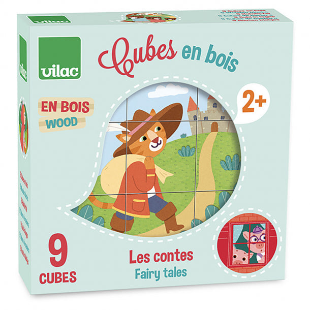 Blocs en bois, contes de fées