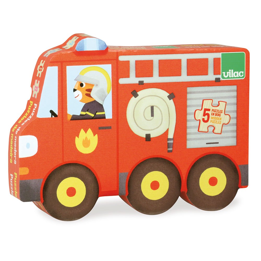 Puzzle, Fire Truck