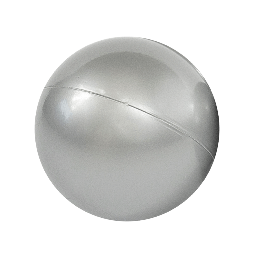 Balls, 100 Pcs., Silver