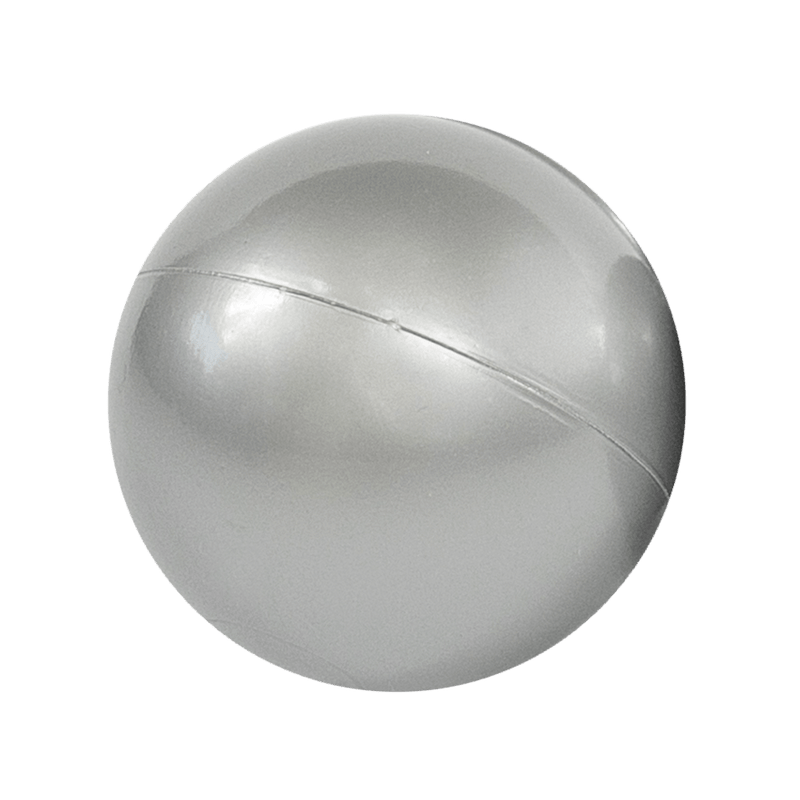 Balls, 100 Pcs., Silver