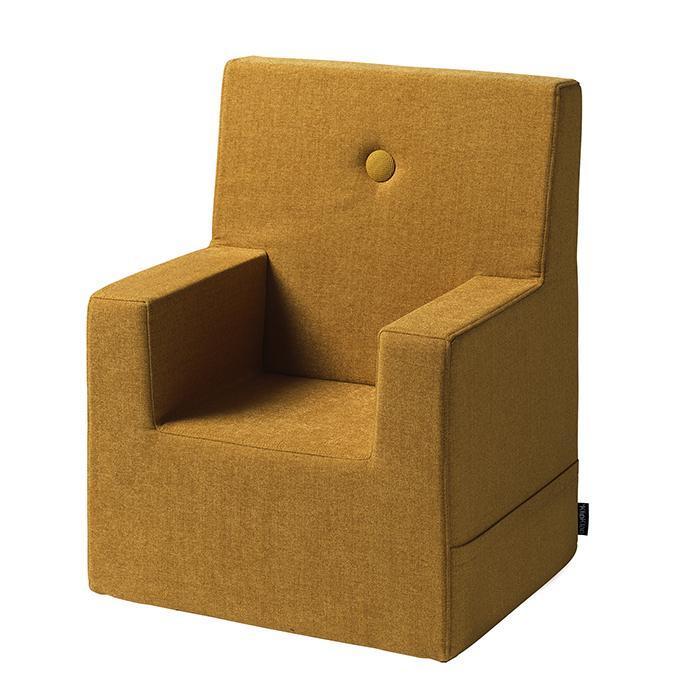 Fauteuil pour enfants xl, jaune moutarde