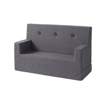 Kindersofa, grau -blau