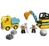 LEGO DUPLO 10931 Bandcar et excavatrice