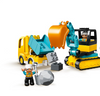 LEGO DUPLO 10931 Bandcar et excavatrice