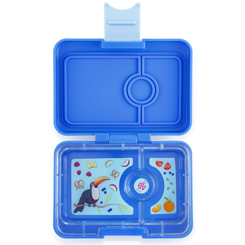 Yumbox Lunch Box, Mini Snack (3 Compartments) - Jodphur Blue (Delivery: Week 6)