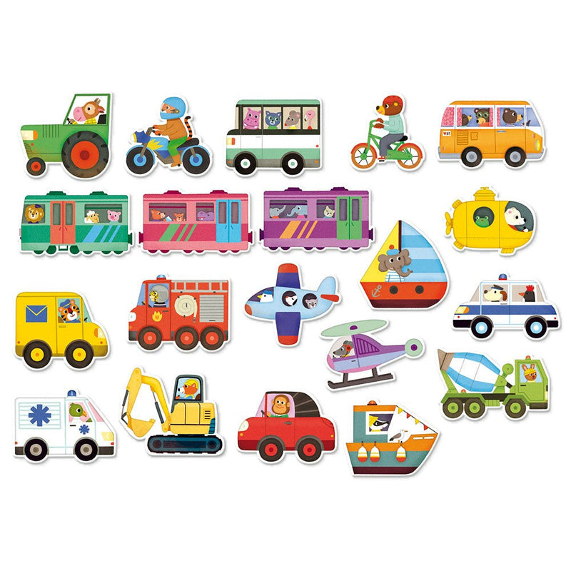 Wagon Magnets, Transport Vehicles