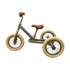 3 -Wheel Running Cycle In Metal - Green