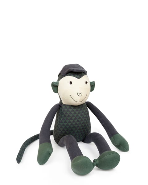 Monkey med sixpence hatt - 50 cm