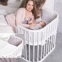 Babybay Original Co -Sleeper -Sänky - Valkoinen