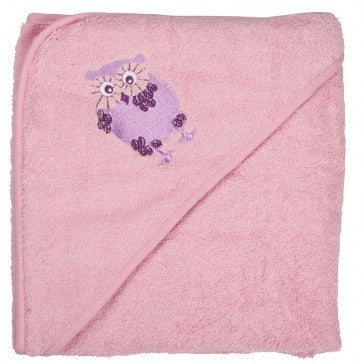 Serviette de bain avec hibou