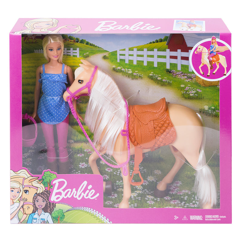 Barbie Doll and Horse