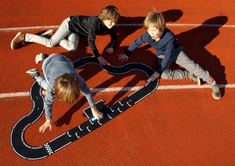 Piste de voiture en caoutchouc, 24 parties - Grand Prix