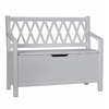 Banc de bébé à Harlekin, gris