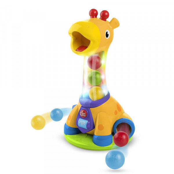 Girafe avec lumière et son