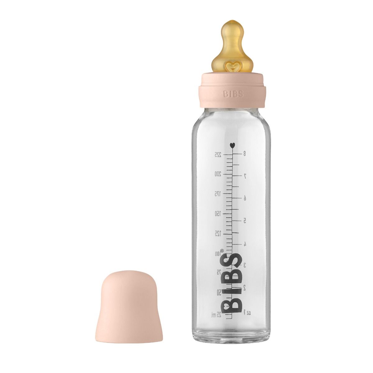 Bacon -fles, complete set - blush (225 ml)