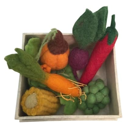 Vegetable Box In Blanket, 6 Pcs