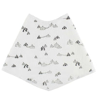 Bib, White With Circus Tent