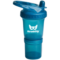 Heldensportflasche, 140 ml - blau