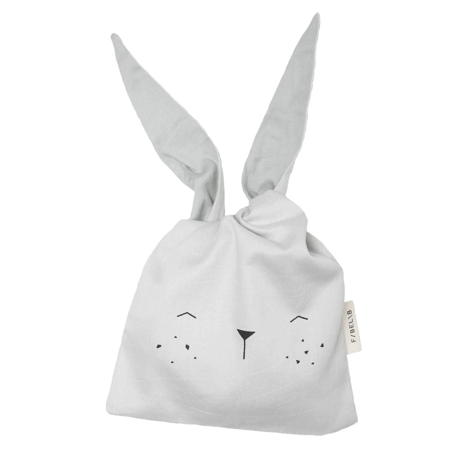 Lunch Bag, Rabbit, Ice Gray