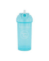 Cup met stro - Pastel Blue (360 ml)