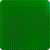 Disque de construction LEGO Duplo - vert (24 x 24 bourgeons)