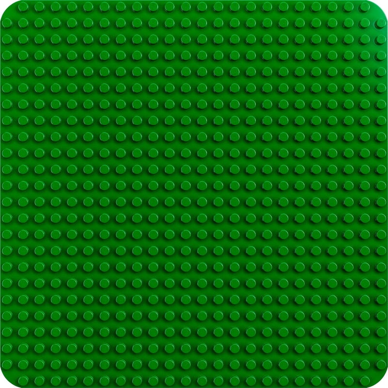 Disque de construction LEGO Duplo - vert (24 x 24 bourgeons)