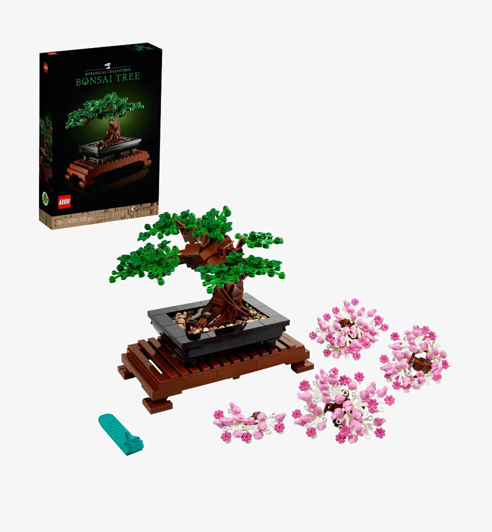 Lego -Ikonen - Bonsai -Bäume