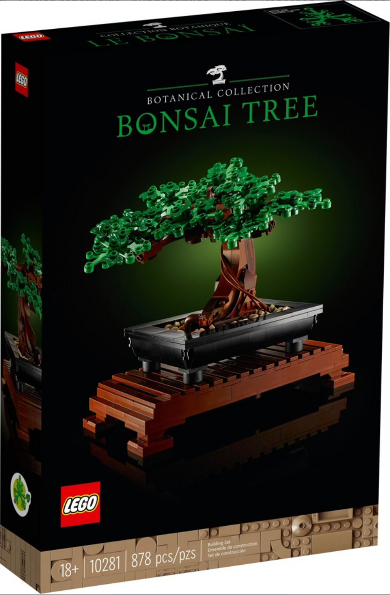 Lego -Ikonen - Bonsai -Bäume