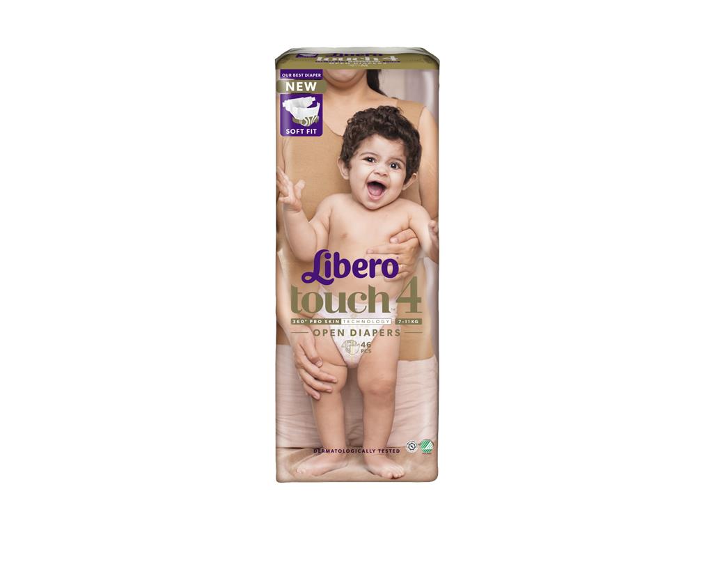 Libero Touch No. 4, Open Diaper