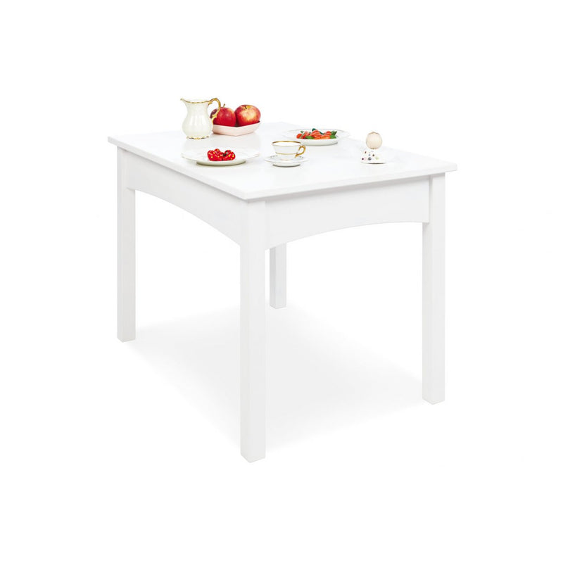 Table des enfants, Martha - Blanc de bois laqué