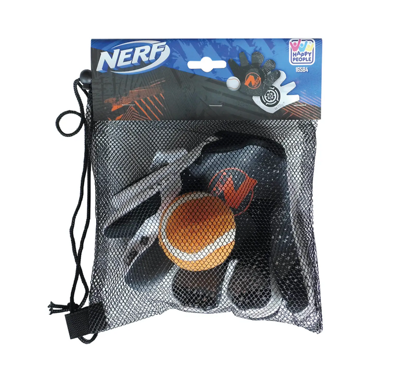 Nerf Velcro's handschoenen met bal