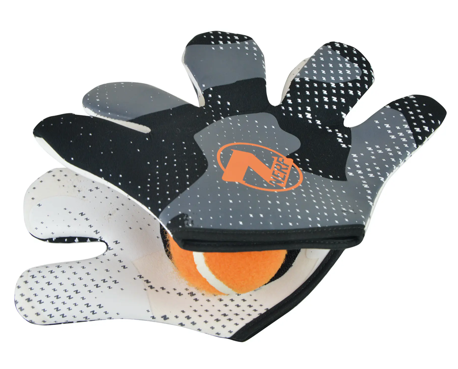 Nerf Velcro's handschoenen met bal