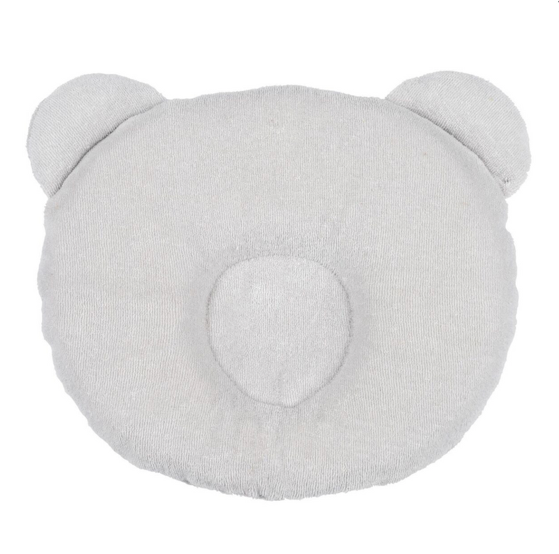 Panda Baby Pillow - Gris clair