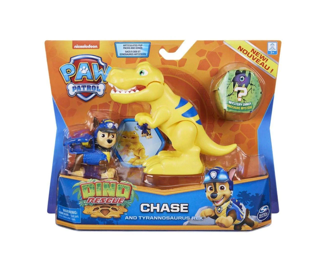 Paw Patrol Dino, Chase Och Tyrannosaurus Rex