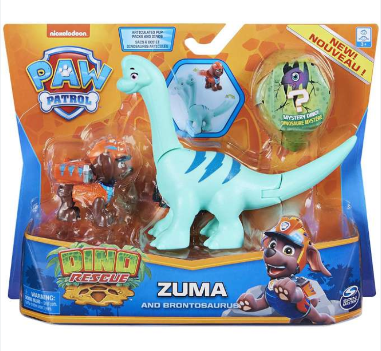 Paw Patrol Dino, Zuma Ja Brontosaurus