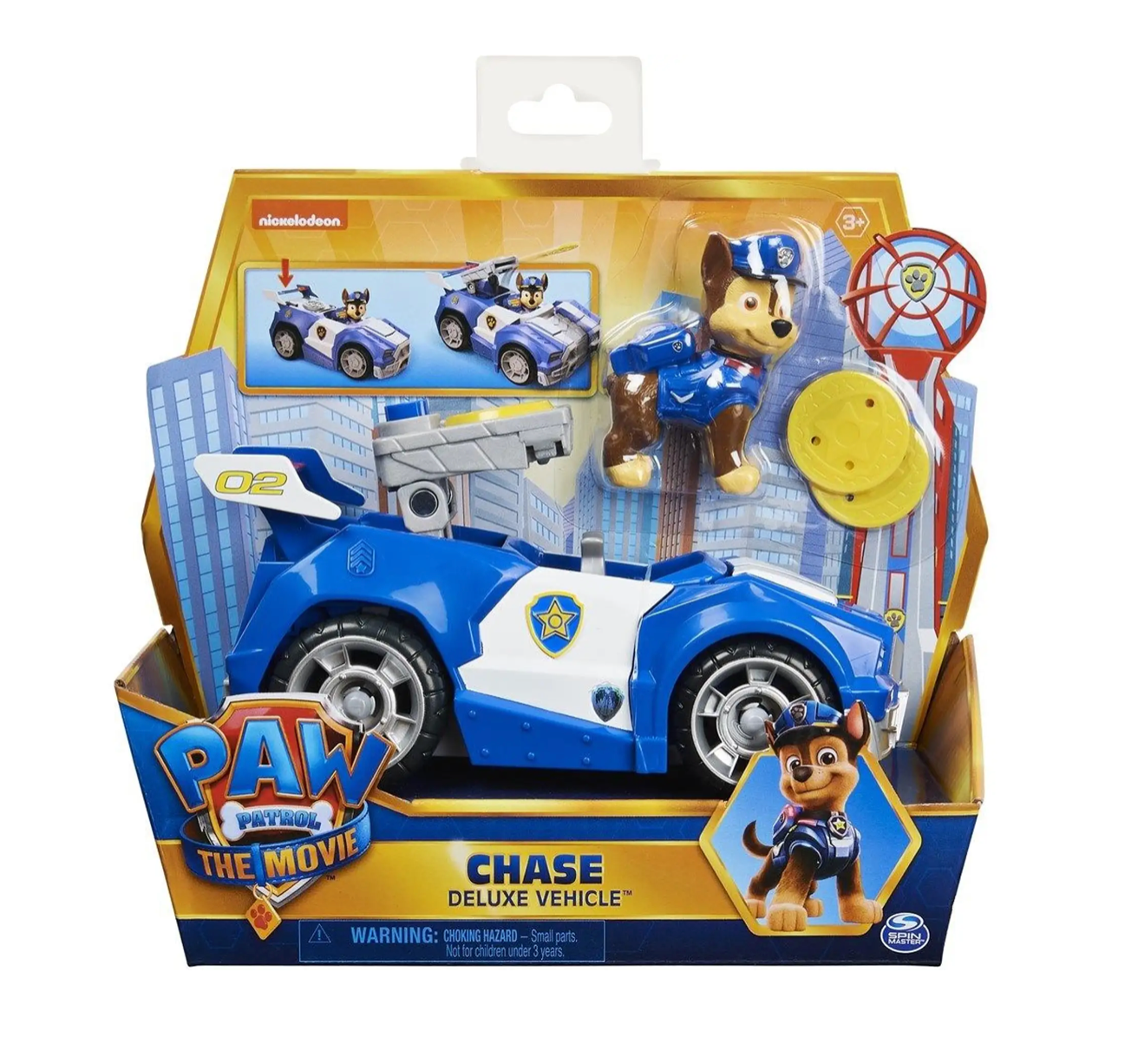 Paw Patrol Movie, Deluxe Vehicle - Chase