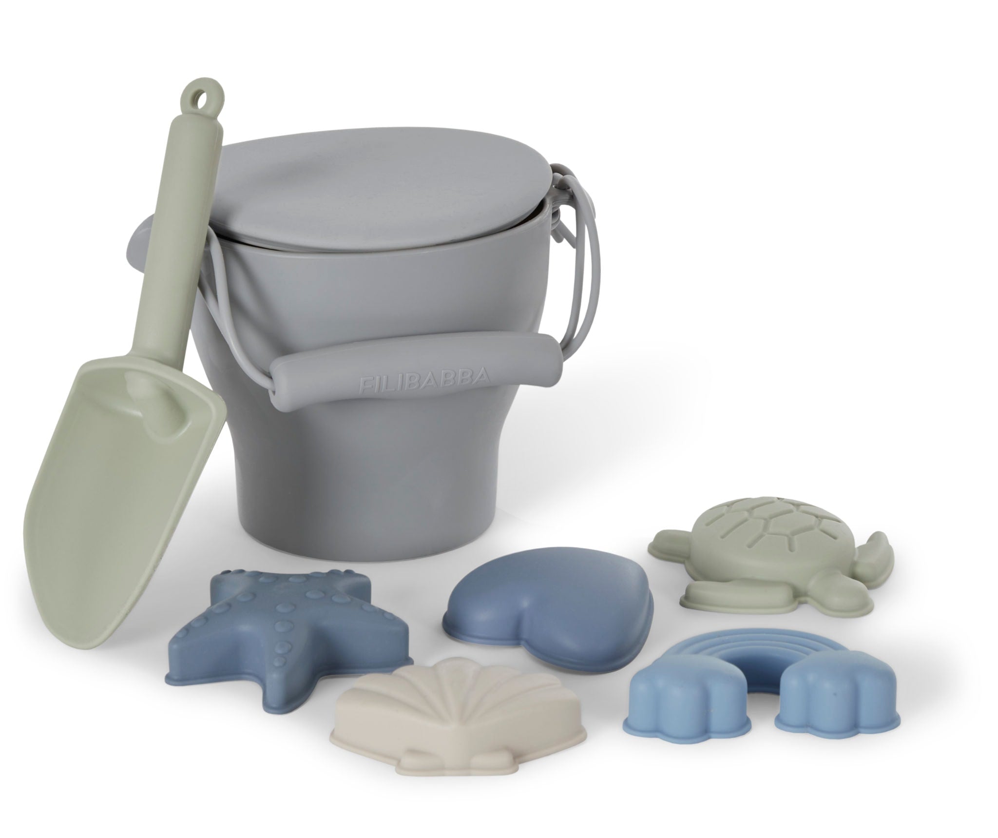 Silicone Strandset - Blauw