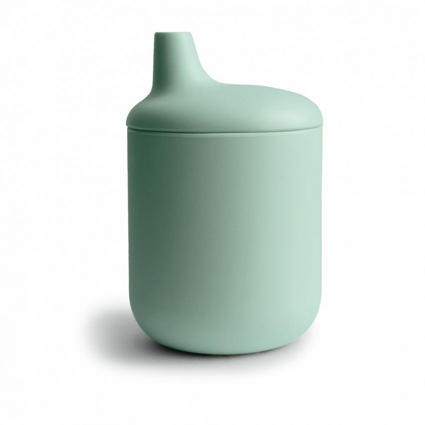 Tasse de bébé en silicone - Cambridge Blue