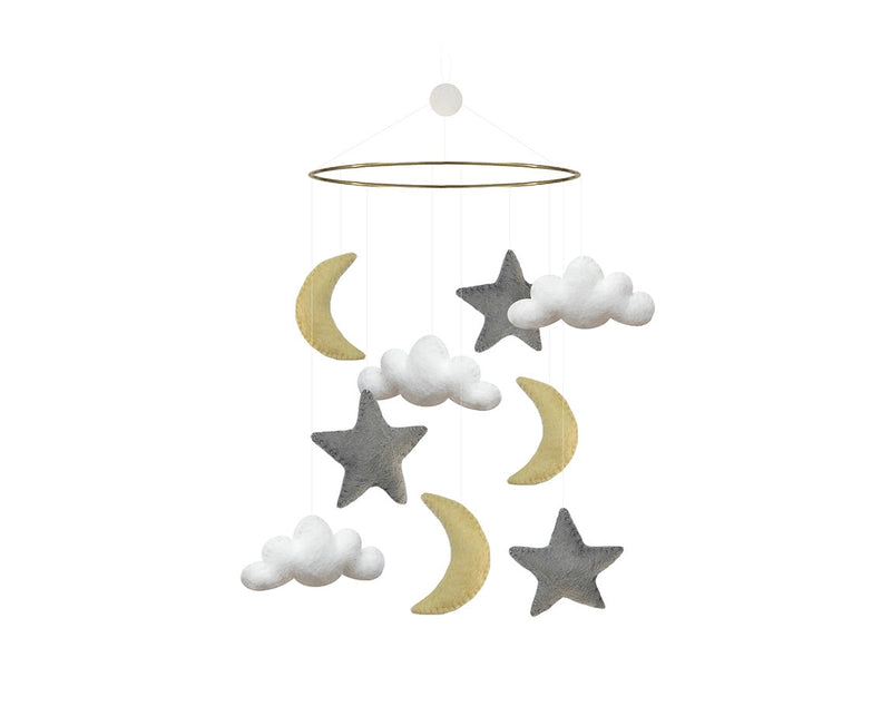 Wolken, Moons and Stars Mobile