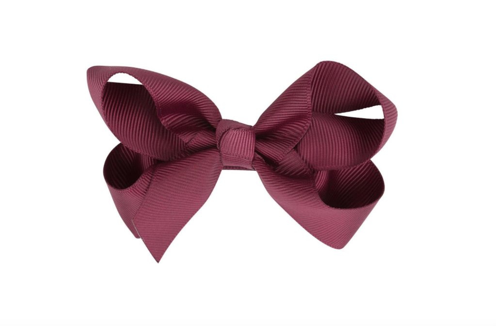 Rosette, 8Cm, Burgundy