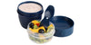 Snackcapsule to-go, donkerblauw