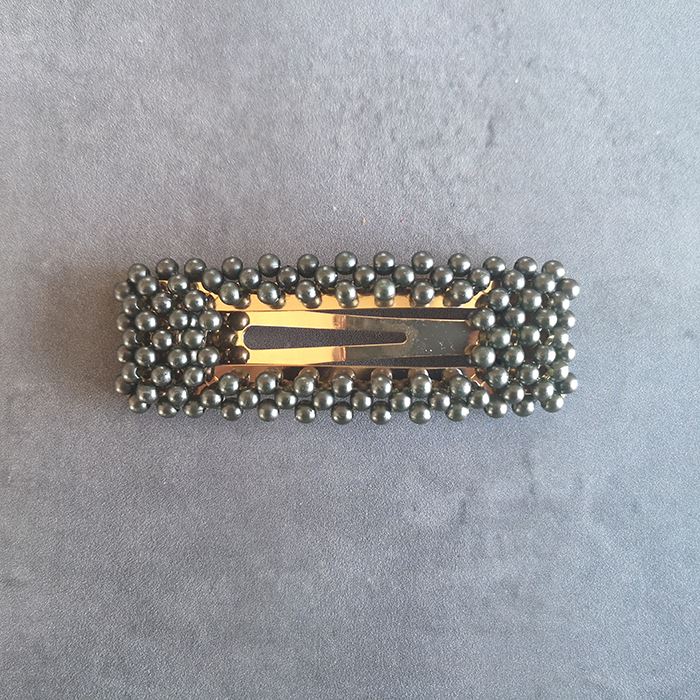 Pearl Hair Buckle - Sofia Dark Army