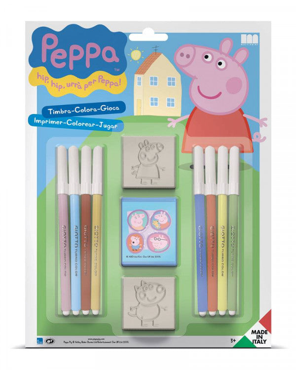 2 timbres Greta Pig