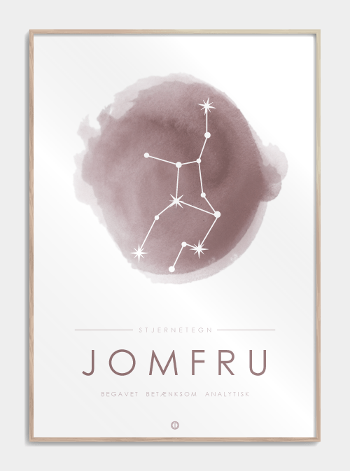 Konstellaatiojuliste - Neitsyt, S (29,7X42, A3)