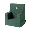 Baby fauteuil, donker/lichtgroen