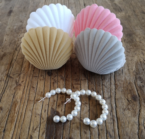 Pearl Earrings, 4Cm