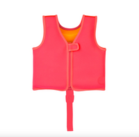 Rettungsjacke, Magic Mermaid - Neonrosa (2-3 Jahre)