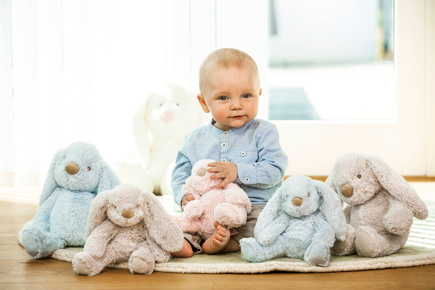 Lapins lolli, petit, gris