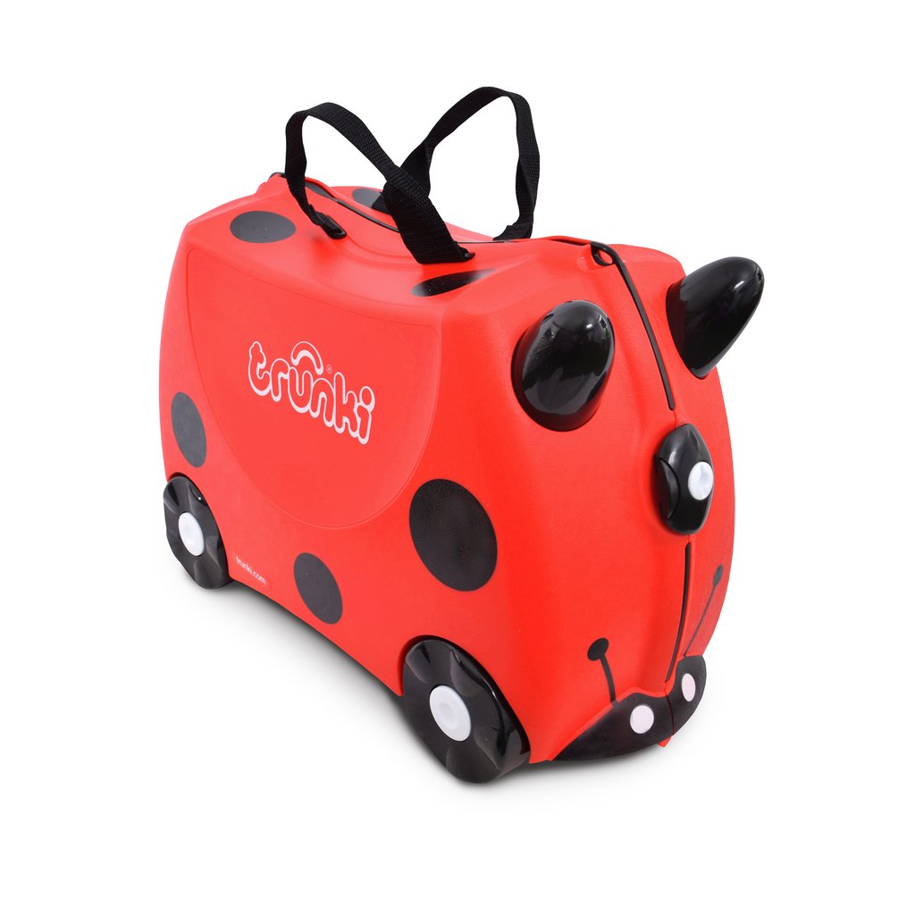 Suitcase On Wheels - Ladybug