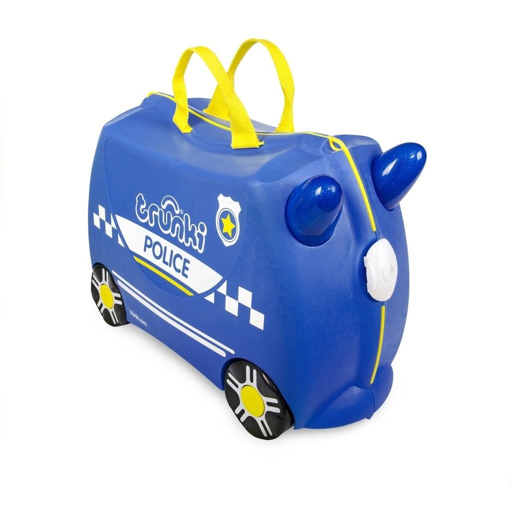 Suitcase On Wheels - Police Car